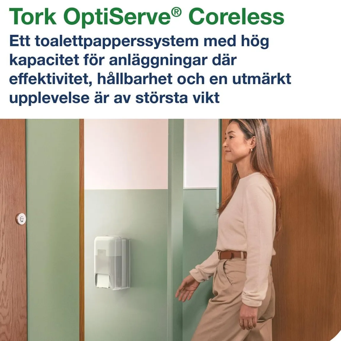 Toalettpapper Tork T7 Coreless Universal 1-lg Vit 143,8m