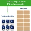 Toalettpapper Tork T9 SmartOne Adv 2-lg Vit 111,6m