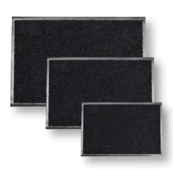 Torkmatta Matting Clean Svart 90x60cm