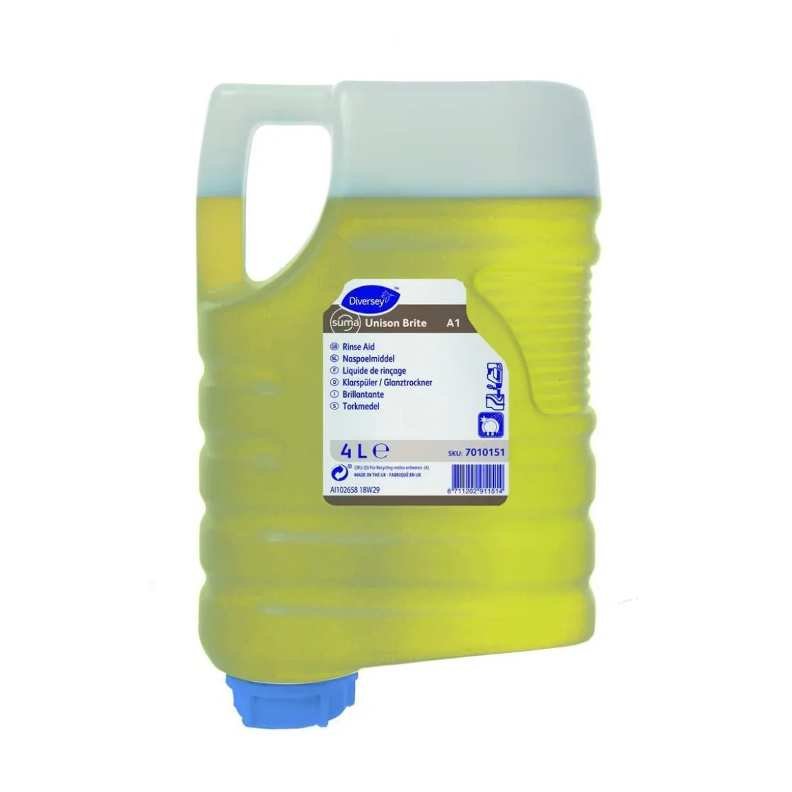 Torkmedel Diversey Suma Unision Brite A1 4L