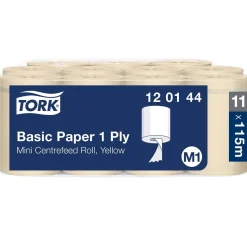 Torkrulle Tork M1 Basic 1-lag Gul 205mmx115m