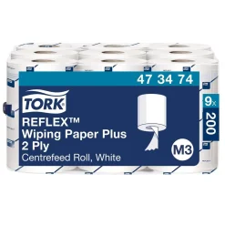 Torkrulle Tork M3 Reflex Advanced 2-lag Vit 194mmx67m