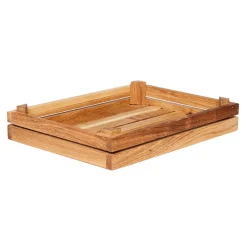 Trälåda Låg Ek Linolja 296x65x398mm