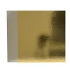Tårtbricka Rekt. Guld/Silver 300x300mm