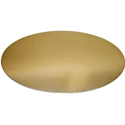Tårtbricka Rund Guld/Silver Ø250mm