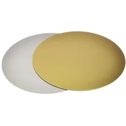 Tårtbricka Rund Guld/Silver Ø180mm