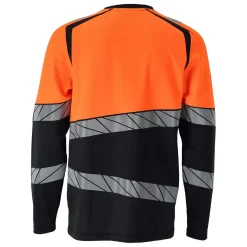 T-shirt Långärmad Mascot 25081-771 Marin/Varselorange 2XL