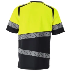 T-shirt Mascot 25082-771 Marin/Varselgul 2XL