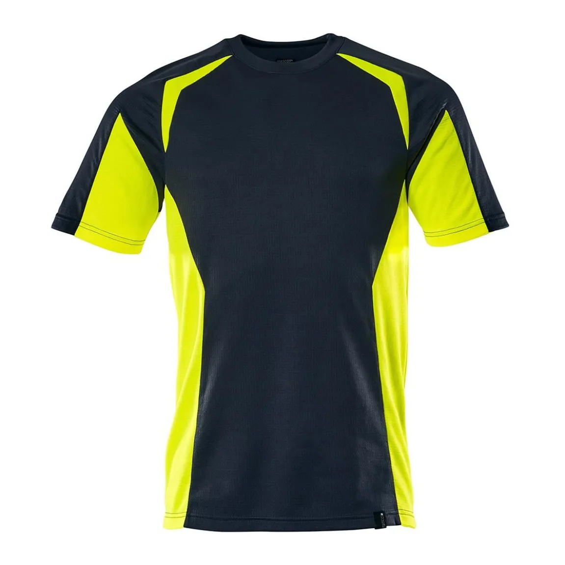 T-shirt Mascot 22082-771 Mörk Marin/Varselgul 2XL