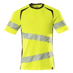 T-shirt Mascot 19082-771 Varselgul/Svart S