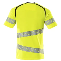 T-shirt Mascot 19082-771 Varselgul/Svart S