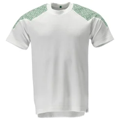 T-Shirt Mascot 20082-933 Vit/Gräsgrön XS