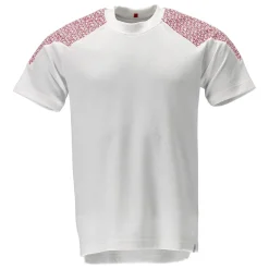 T-Shirt Mascot 20082-933 Vit/Signalröd XS