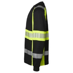 T-shirt Top Swede 601 Svart/Varselgul XS