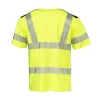 T-shirt Worksafe 5710350 Varselgul/Svart 2XS