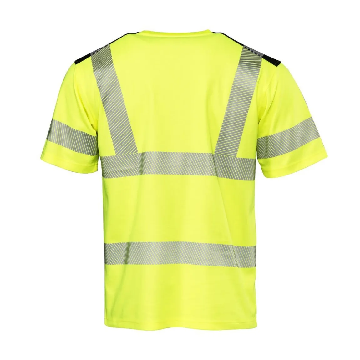 T-shirt Worksafe 5710350 Varselgul/Svart 2XS