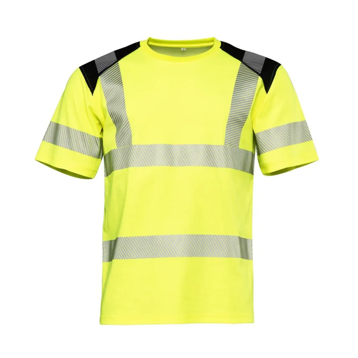 T-shirt Worksafe 5710350 Varselgul/Svart 2XS