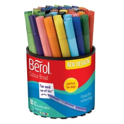 Tuschpenna Berol Broad Mixade Färger