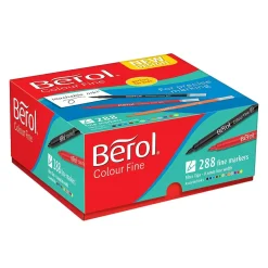 Tuschpenna Berol Broad Mixade Färger