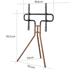 TV-Stativ Hama Golv Design Upp till 75