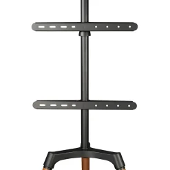 TV-Stativ Hama Golv Staflidesign Upp till 65" Bokträ