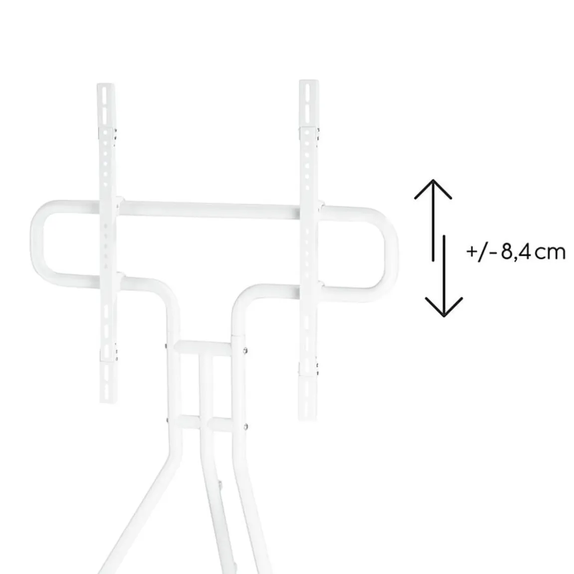 TV-Stativ Hama Golv Upp till 75" Vit