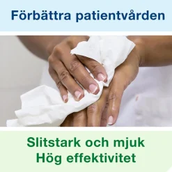 Tvättlapp Tork Advanced 6-lag Vit 25x19cm