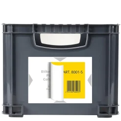 Underetikett Avery Förtryckt Vit/Ljusgrå 120x80mm