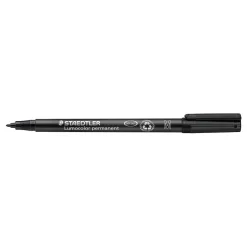 Universalpenna Staedtler Lumocolor 317 Permanent Svart 1mm