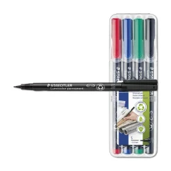 Universalpenna Staedtler Lumocolor 313 Permanent Svart 0,4mm
