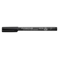 Universalpenna Staedtler Lumocolor 318 Permanent Svart 0,6mm