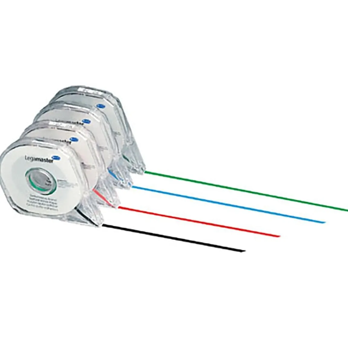 Uppdelningsband Legamaster svart 2,5mm x 16m