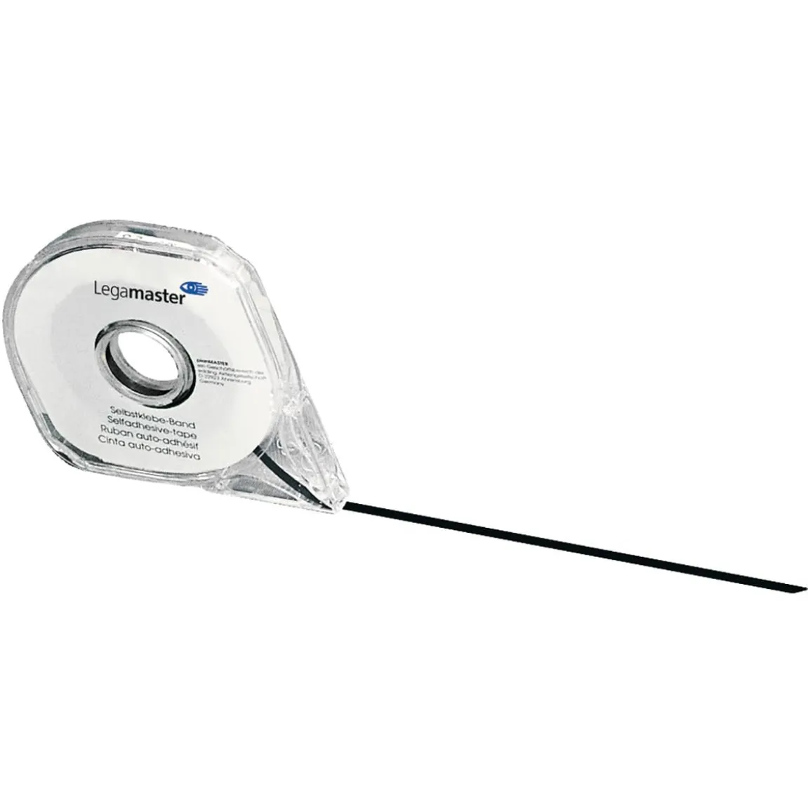 Uppdelningsband Legamaster svart 2,5mm x 16m
