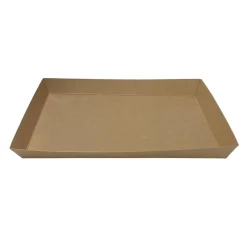 Uppläggningsfat Kartong Brun 35x26x3,5cm