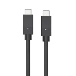 USB-C Kabel Gear USC-C 3.1 5A/100W/10GB Gen 2 Svart 1,5m