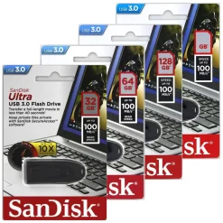 USB-minne Sandisk Ultra 3.0 100MB/s 64GB