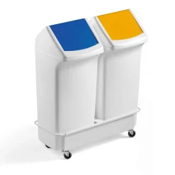 Vagn Durable Till Durabin Square 40 Duo Vit 40L