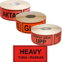 Varningsetikett Aktas