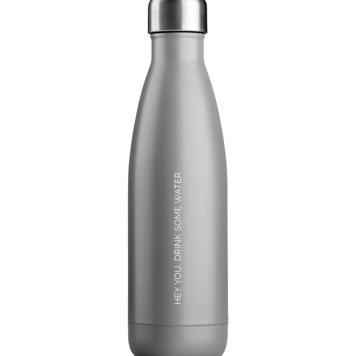 Vattenflaska JobOut Matte Grey 500ml