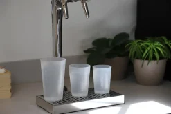 Vattenglas Abena Flergångs PP Frostad Ø67x95mm 20cl