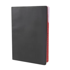 Vaxduksbok Med Register A-Ö Linjerad 72 Blad Svart A6 70g