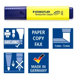 Överstrykningspenna Staedtler Textsurfer 364 Sorterade Färger