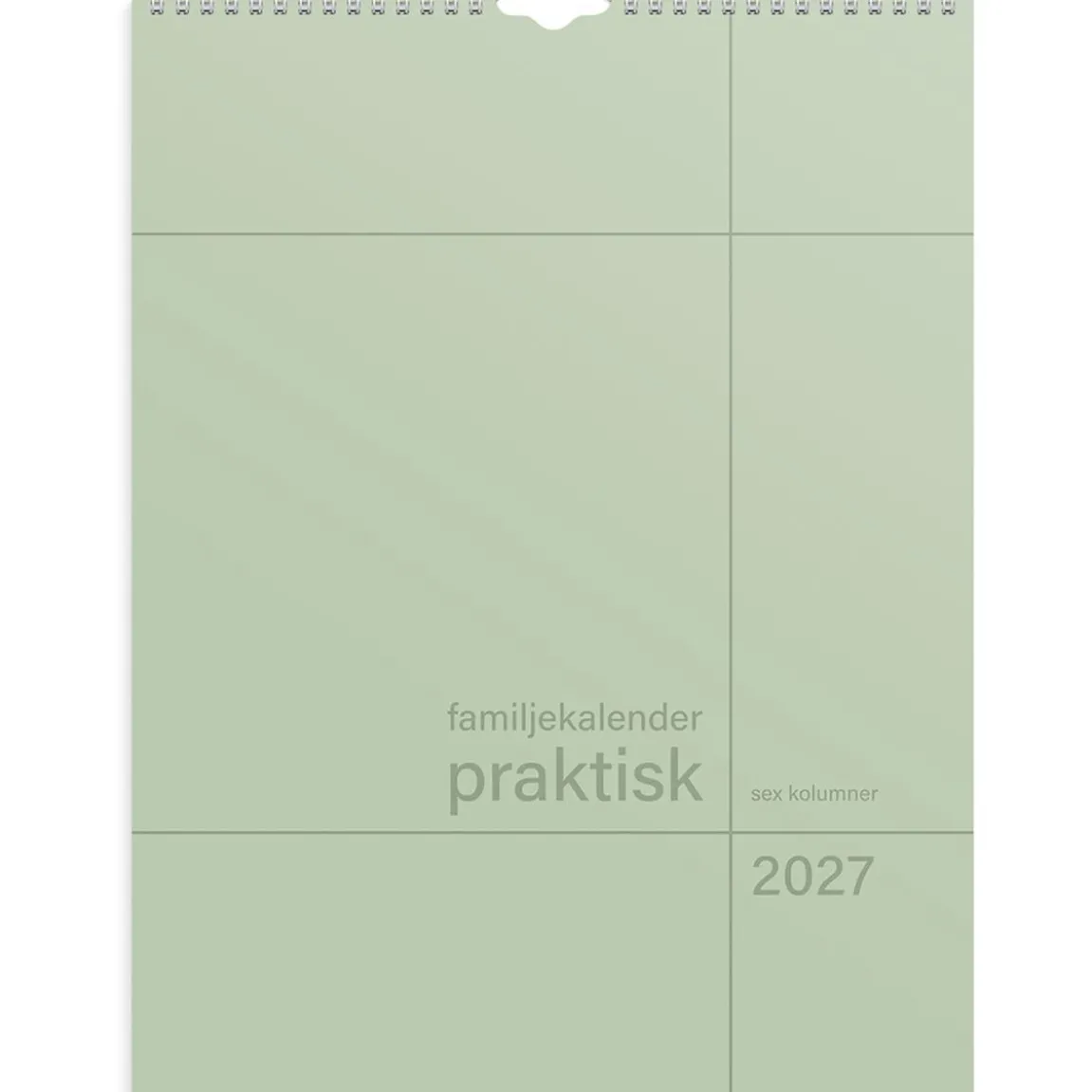 Väggkalender Burde 1759 Familjekalender Praktisk 2027