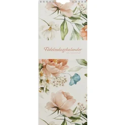 Väggkalender Burde 1890 Födelsedagar
