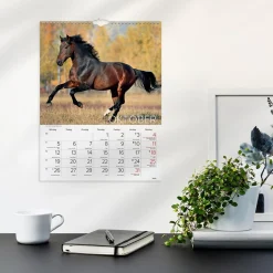 Väggkalender Burde 1776 Hästar 2027
