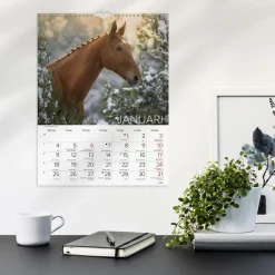 Väggkalender Burde 1776 Hästar 2027
