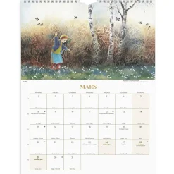 Väggkalender Burde 1782 Ilon Wikland 2027