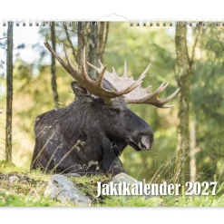 Väggkalender Burde 1738 Jaktkalender 2027