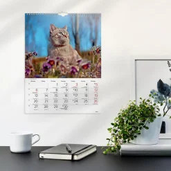 Väggkalender Burde 1775 Katter 2027