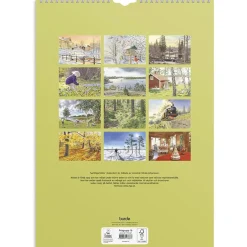 Väggkalender Burde 1733 Klassiska Sverige 2027